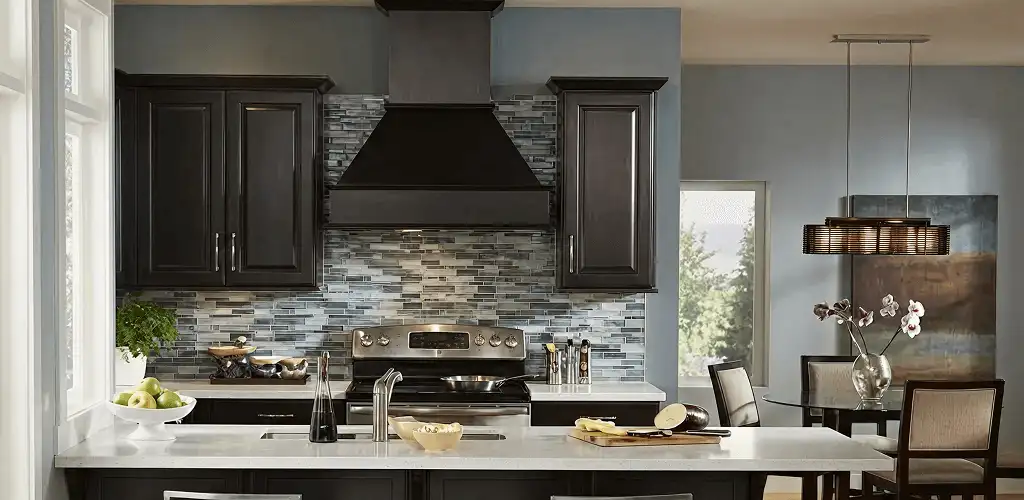 Kitchen cabinet painting and refinishing in a modern kitchen in Provo, UT