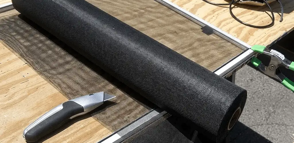 Window screen replacement materials and tools for screen repair in Provo, UT